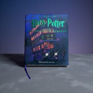 HARRY POTTER THE PRISONER OF AZKABAN ILLUSTRATED ED HARDCOVER BOOK 3 JIM KAY